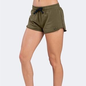 TLF All Star Shorts in Military Green size medium cotton drawstring quality